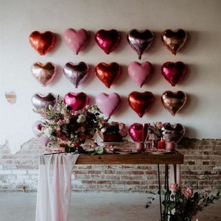Latar Belakang Balon Hari Valentine