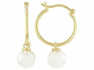 Anting Hoop Mutiara Akoya