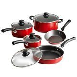 Non-Stick Red Cookware Set 